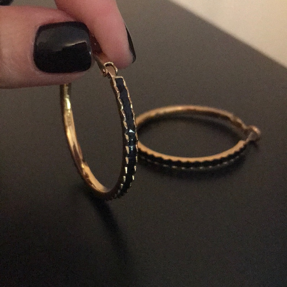 Kate Spade hoop earrings